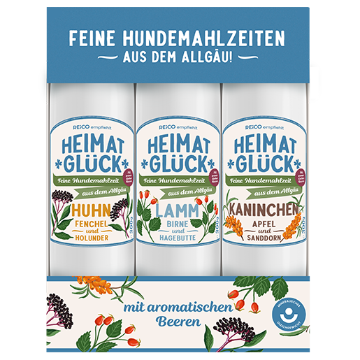 HEIMATGLÜCK Beeren Trio, 3 x 300 g