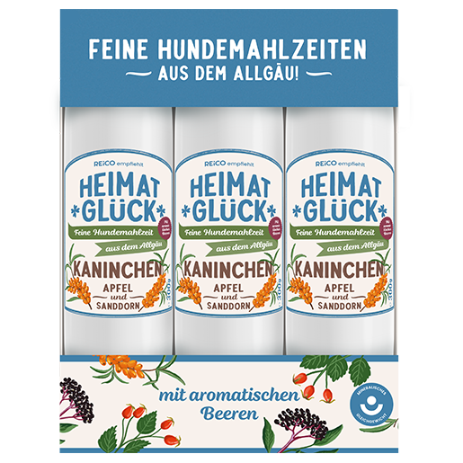 HEIMATGLÜCK Kaninchen Trio, 3 x 300 g